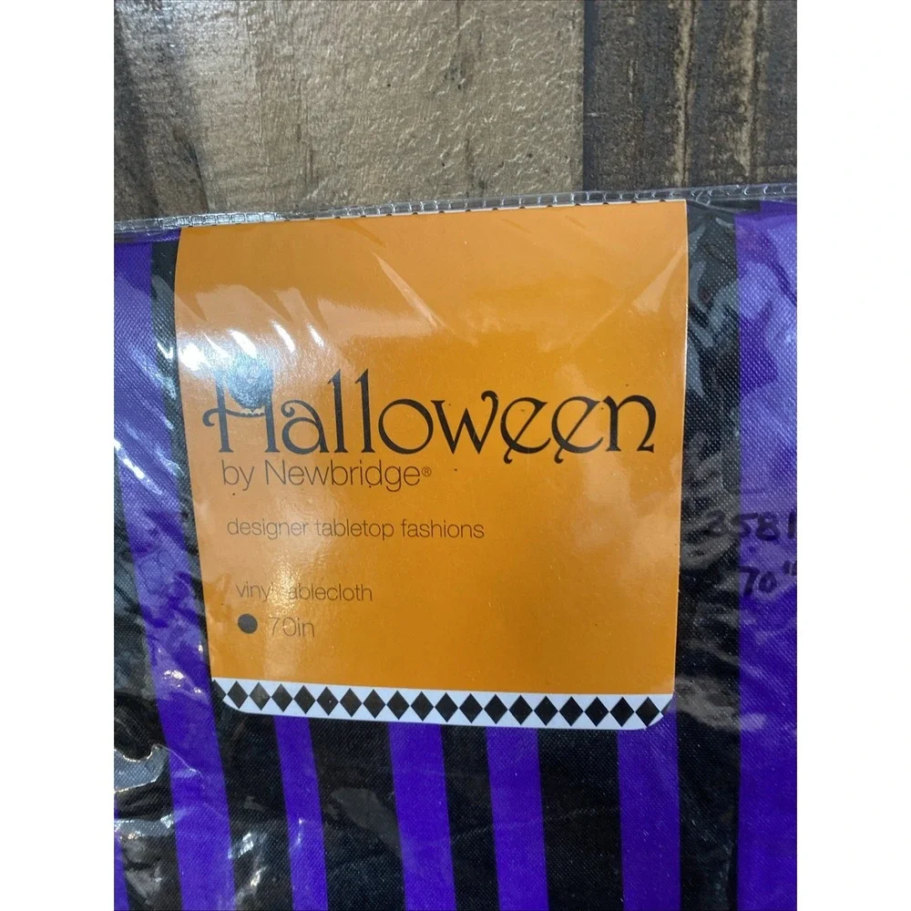 Halloween Newbridge Vinyl Tablecloth 70